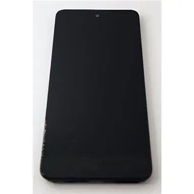 Pantalla lcd para Tecno Spark 20C mas tactil negro con marco negro calidad premium