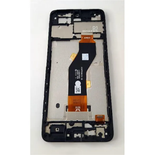 Pantalla lcd para Tecno Spark Go 2024 mas tactil negro con marco negro calidad premium