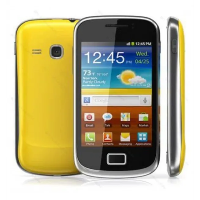 Samsung Galaxy Mini 2 Amarillo / Negro Libre - Smartphone/Mo