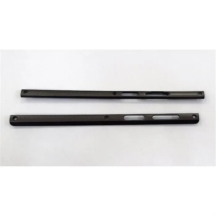 Set 2 embellecedores laterales negros para Ulefone Armor 12 calidad premium