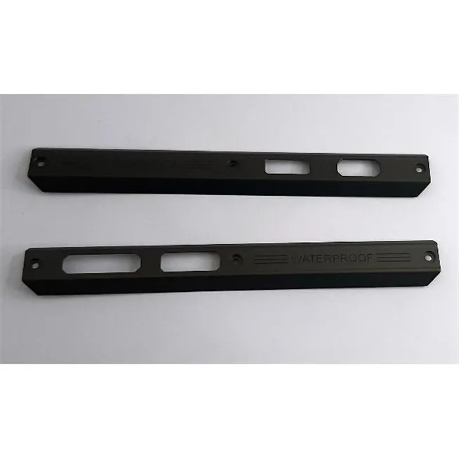 Set 2 embellecedor lateral gris para Ulefone Armor 20WT calidad premium