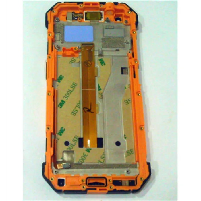 Pantalla LCD para Ulefone Armor 3 Armor 3T mas tactil negro mas marco naranja calidad premium