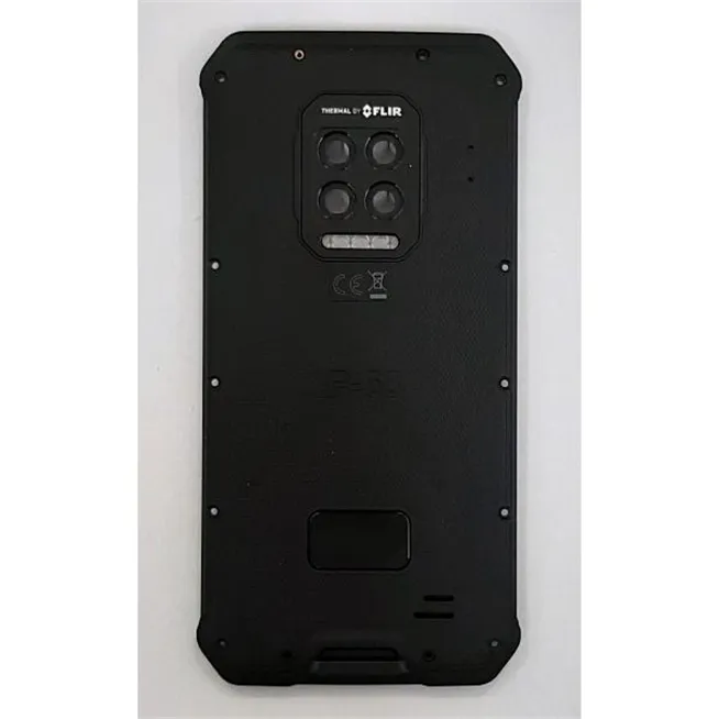 Tapa trasera o tapa bateria negra para Ulefone Armor 9 mas cubierta camara