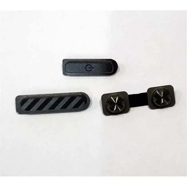 Set 3 botones gris para Ulefone Armor 9 calidad premium