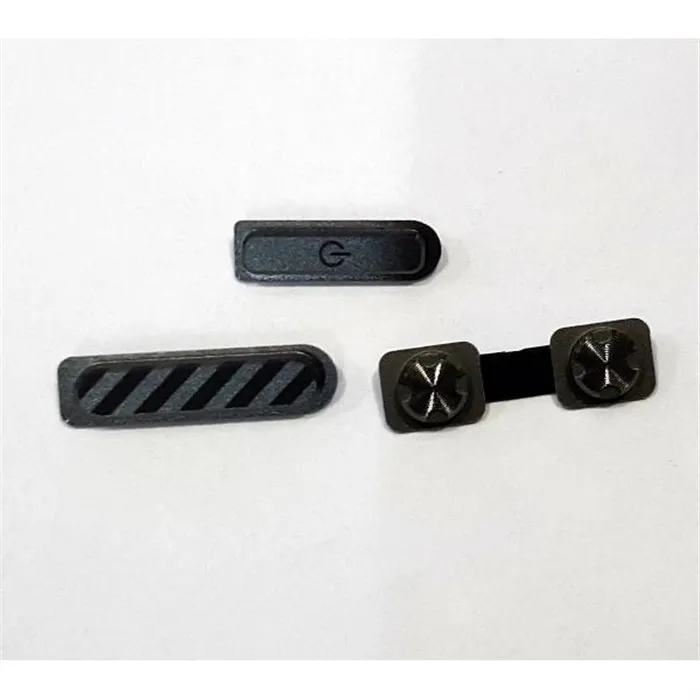 Set 3 botones gris para Ulefone Armor 9 calidad premium