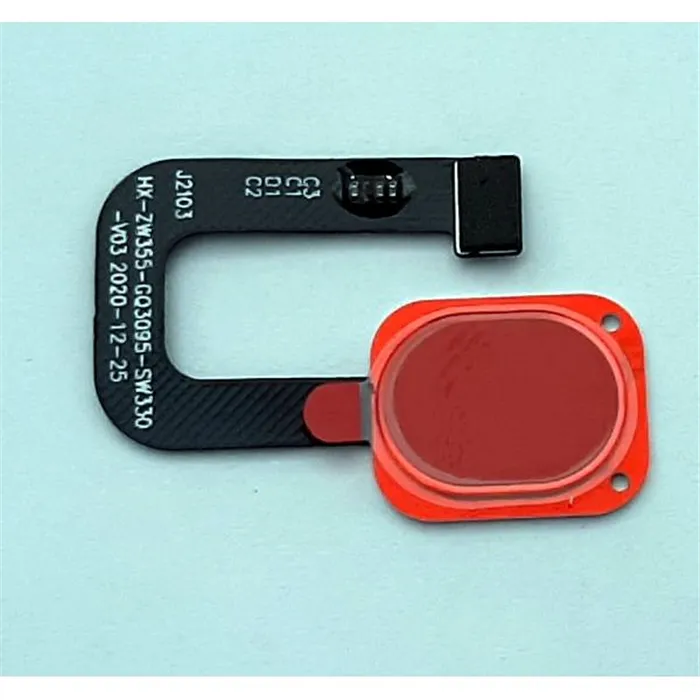 Flex boton home rojo para Ulefone Note 11P calidad premium