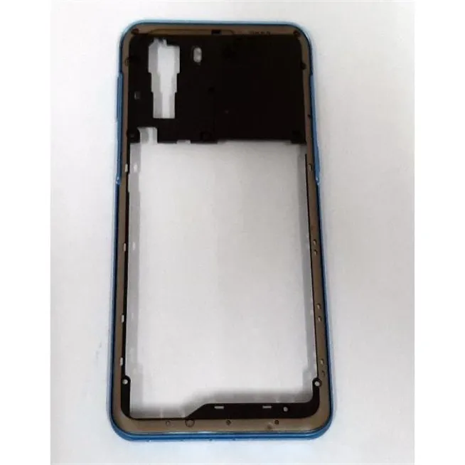 Carcasa central o marco azul para Ulefone Note 13P calidad premium