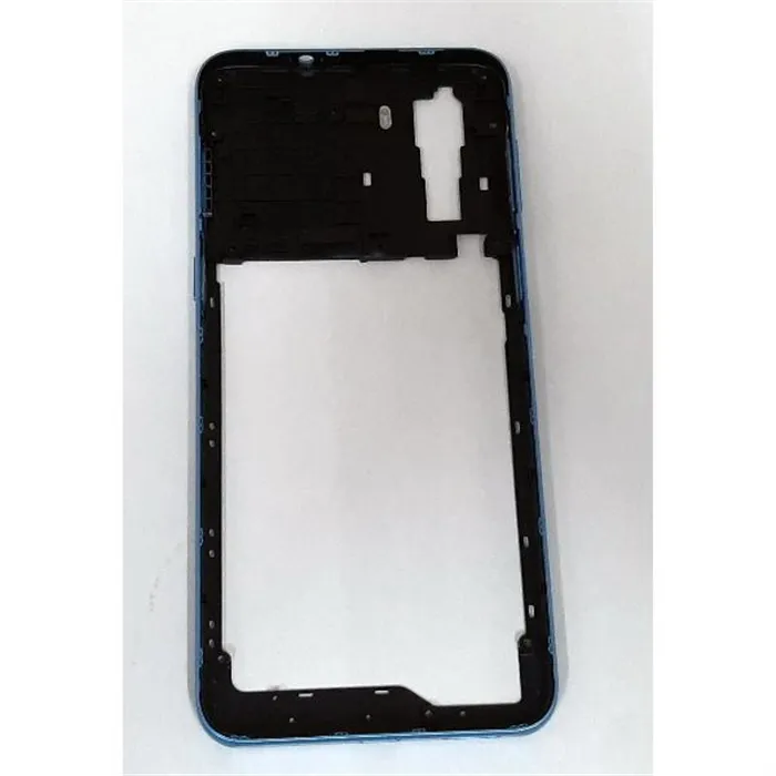 Carcasa central o marco azul para Ulefone Note 13P calidad premium