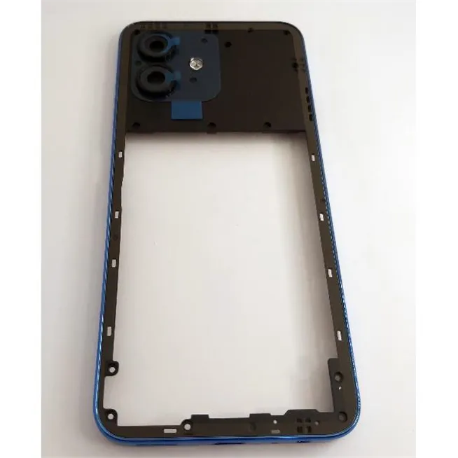 Carcasa o marco central azul para Ulefone Note 16 Pro calidad premium
