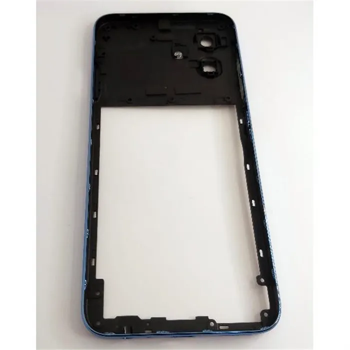 Carcasa o marco central azul para Ulefone Note 16 Pro calidad premium