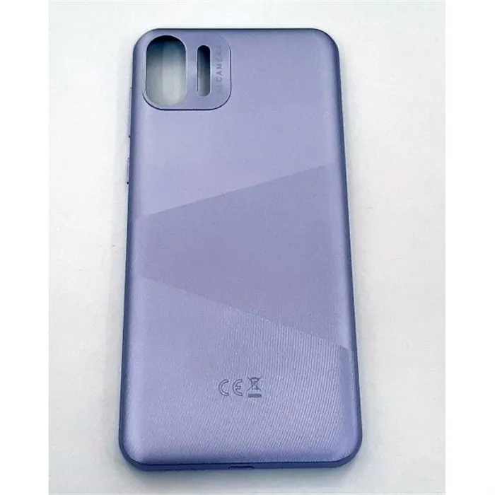 Tapa trasera o tapa bateria purpura para Ulefone Note 6 Note 6P