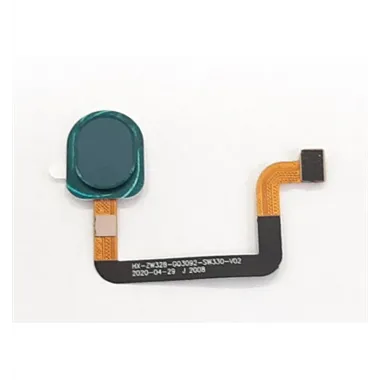 Flex boton home azul para Ulefone Note 9P calidad premium