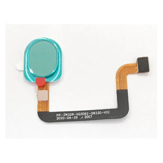 Flex boton home verde para Ulefone Note 9P calidad premium
