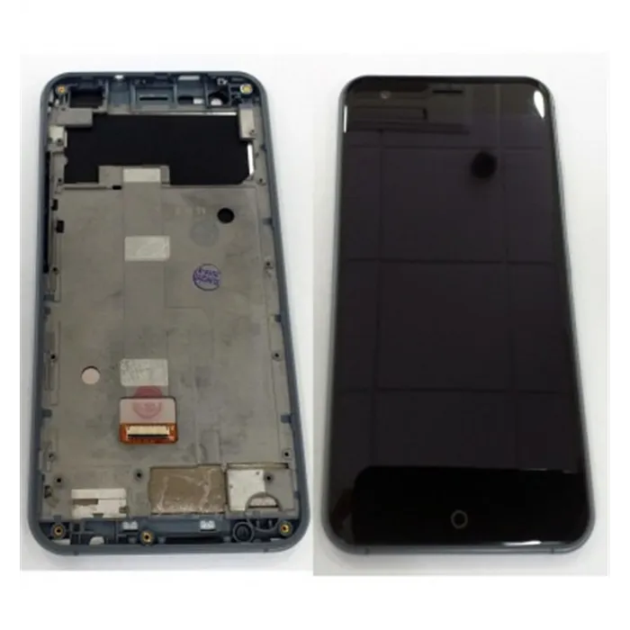 Ulefone Paris pantalla lcd + tactil negro + marco gris premium