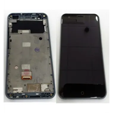 Ulefone Paris pantalla lcd + tactil negro + marco gris premium