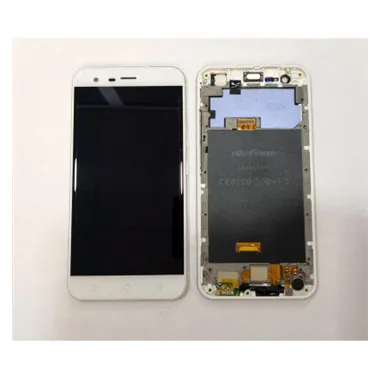 Pantalla LCD para Ulefone Paris mas tactil blanco mas marco blanco