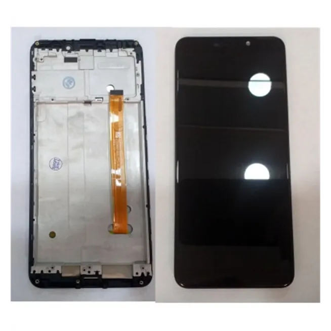 Ulefone Power 3L pantalla lcd + tactil negro + marco negro