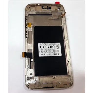Pantalla lcd para Umi Diamond X mas tactil dorado mas marco dorado calidad premium