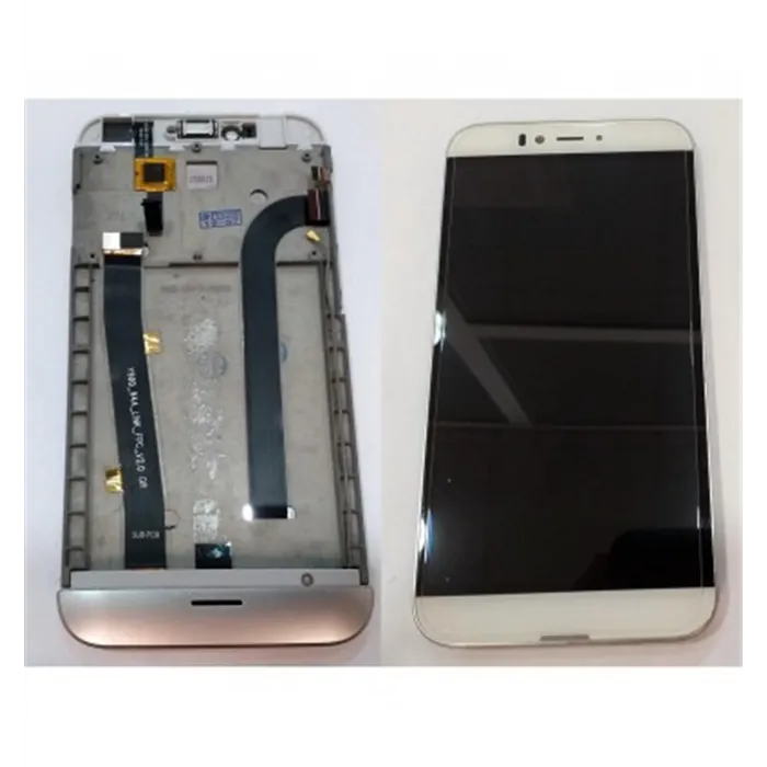 Umi Iron Pro pantalla lcd + tactil blanco + marco plata