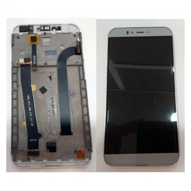 Umi Iron Pro pantalla lcd + tactil gris + marco plata