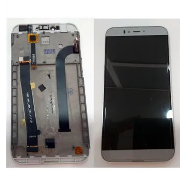 Umi Iron Pro pantalla lcd + tactil gris + marco plata