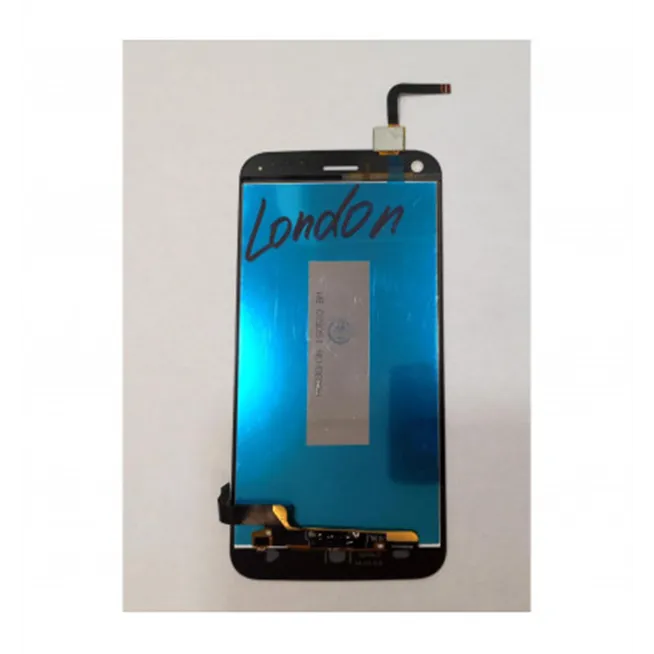 Pantalla LCD dorado para UMI London mas tactil negro