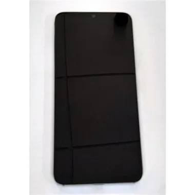 Pantalla lcd para Umidigi A11 mas tactil negro mas marco plata calidad premium