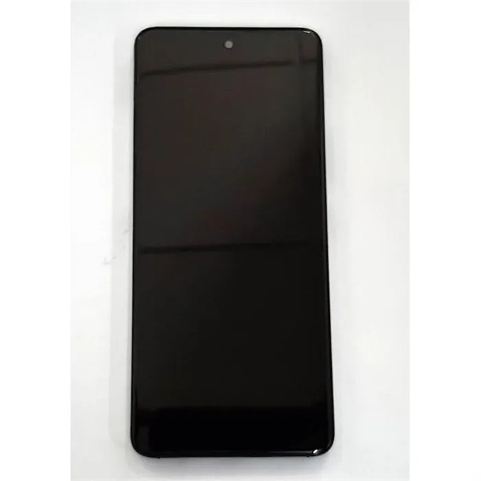 Pantalla lcd para Umidigi A11 Pro Max mas tactil negro mas marco plata calidad premium