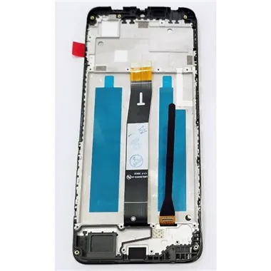 Pantalla lcd para Umidigi A15 Umidigi A15C mas tactil negro con marco negro calidad premium