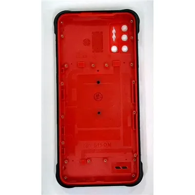 Tapa trasera o tapa bateria roja para Umidigi Bison