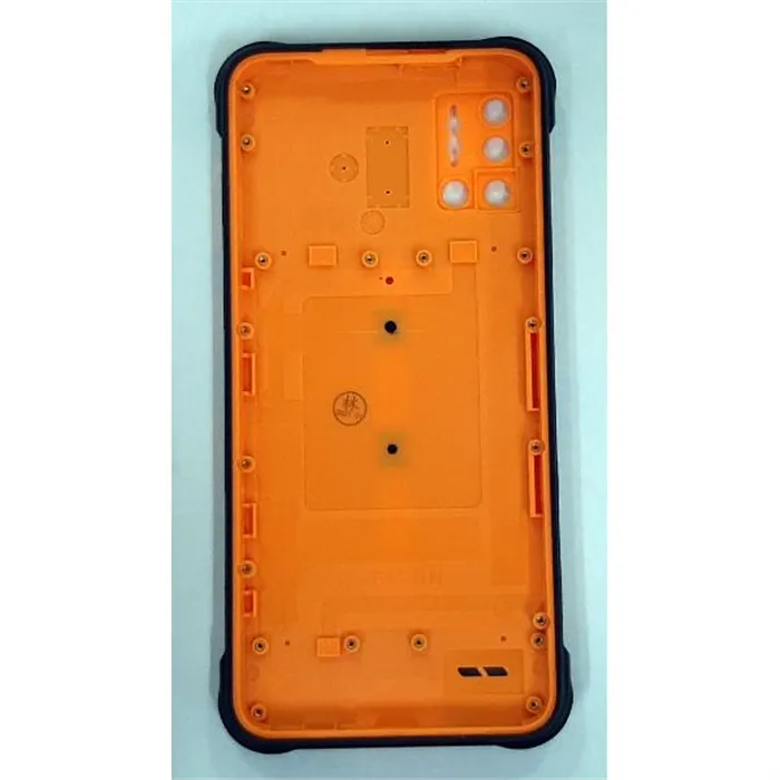 Tapa trasera o tapa bateria naranja para Umidigi Bison