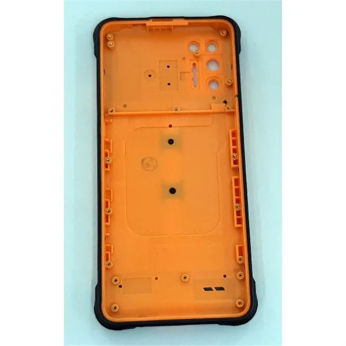 Tapa trasera o tapa bateria naranja para Umidigi Bison GT