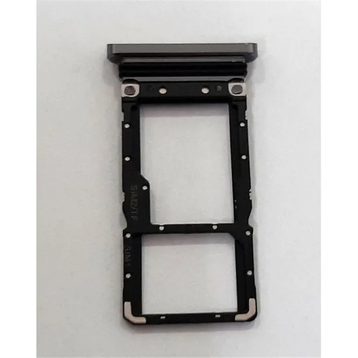 Soporte o bandeja sim gris para Umidigi Bison Pro calidad premium