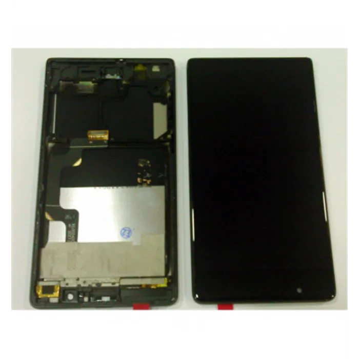 Pantalla lcd para Umidigi Crystal mas tactil negro mas marco negro