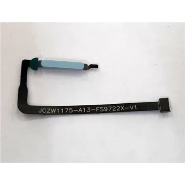 Flex boton home azul claro para Umidigi F3 calidad premium