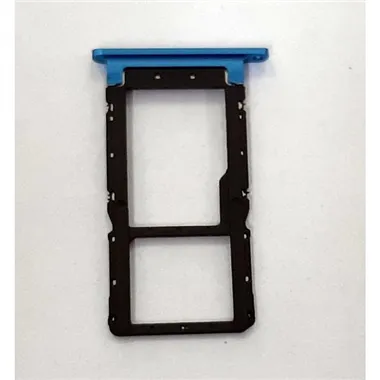 Soporte o bandeja sim azul oscuro para Umidigi F3 calidad premium