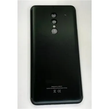 Tapa trasera o tapa bateria negra pra Umidigi S2