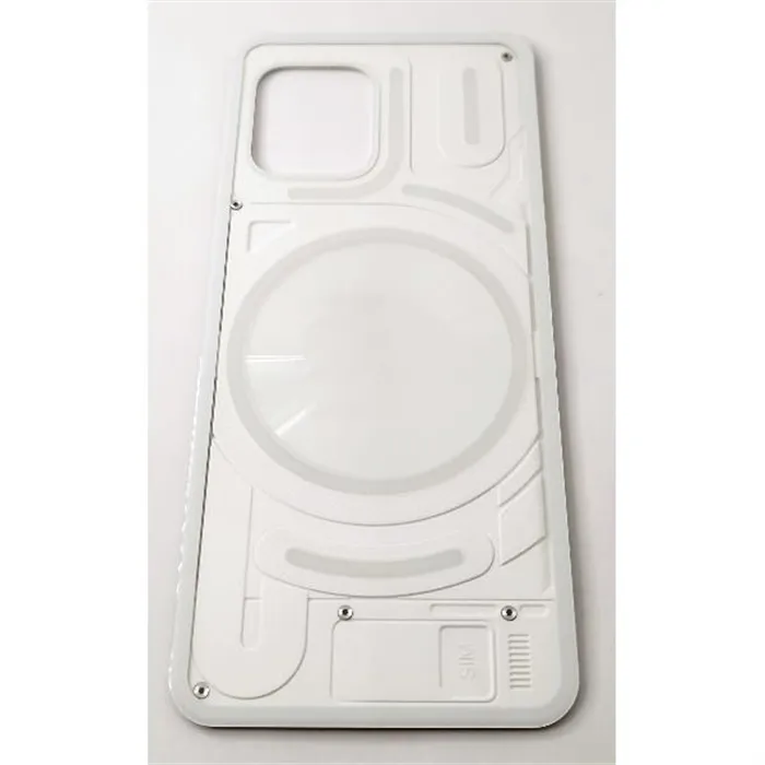 Tapa trasera o tapa bateria blanca para Unihertz Luna 