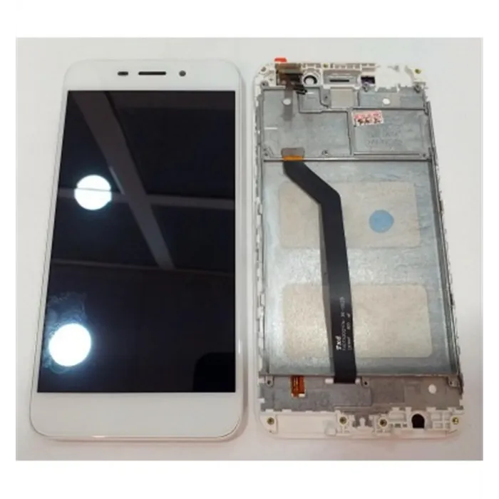 Vernee M5 pantalla lcd + tactil blanco + marco blanco