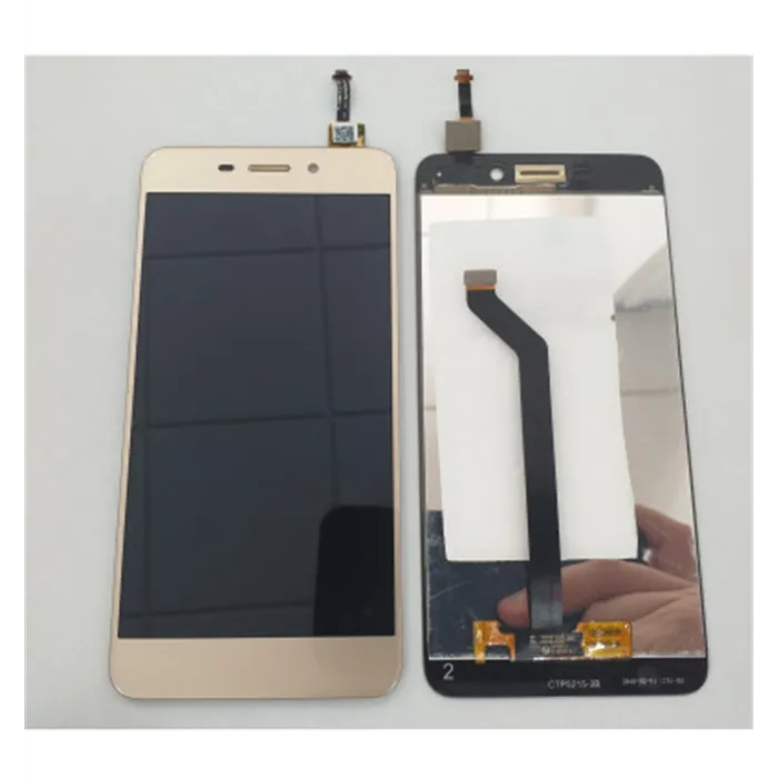 Pantalla LCD para Vernee M5 mas tactil dorado