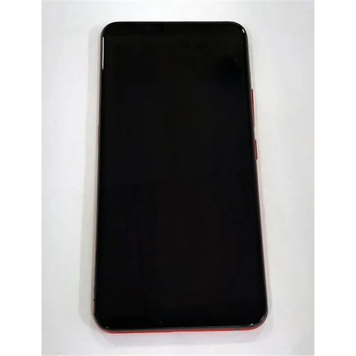 Pantalla lcd para Vivo Nex mas tactil negro mas marco rojo calidad premium