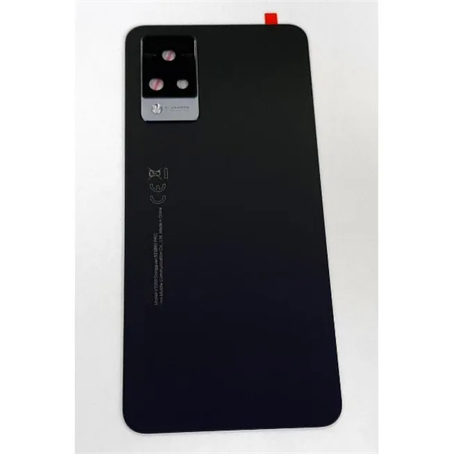 Tapa trasera o tapa bateria negra para Vivo V21 5G mas cubierta camara