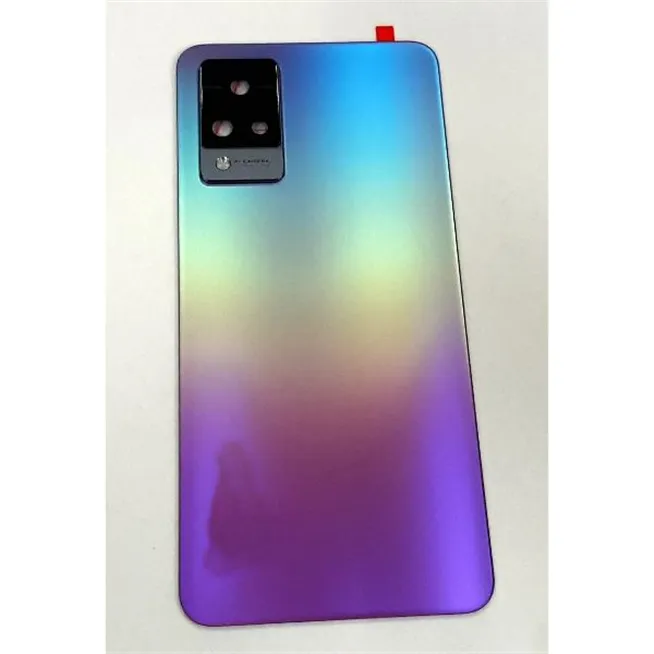 Tapa trasera o tapa bateria rosa para Vivo V21 5G mas cubierta camara