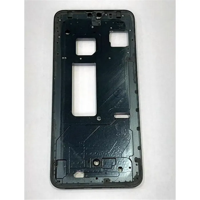 Carcasa central o marco negro para Vivo V23 5G V2130 calidad premium