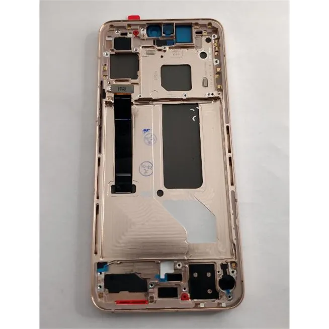 Pantalla lcd para Vivo V23 5G V2130 mas tactil negro mas marco dorado calidad premium