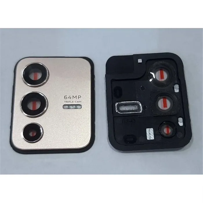 Cubierta camara dorada para Vivo V23 5G V2130 calidad premium