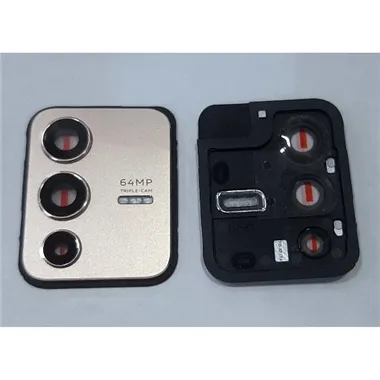 Cubierta camara dorada para Vivo V23 5G V2130 calidad premium
