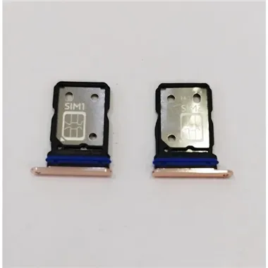Soporte o bandeja sim dorada Dual sim para Vivo V23 5G V2130 calidad premium