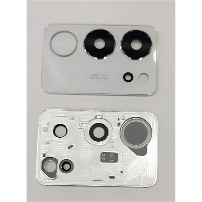 Lente de camara para Vivo V29 con marco blanco calidad premium