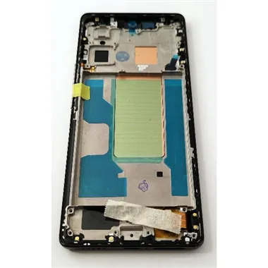 Pantalla lcd para Vivo V29 mas tactil negro con marco negro compatible TFT
